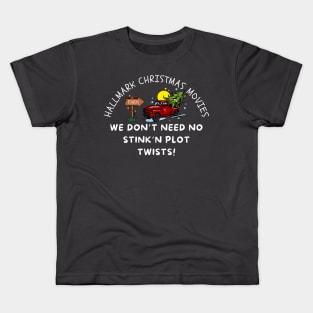 Funny Hallmark Movie Plot Twists Kids T-Shirt